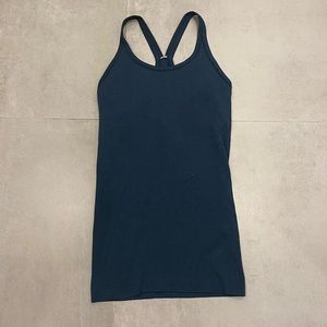 lululemon navy ebb to street tank size 6